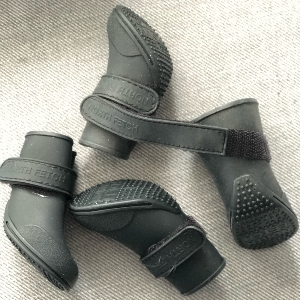 DOGS FLEXIBLE SILICONE ALL-SEASON BOOTS BLACK
